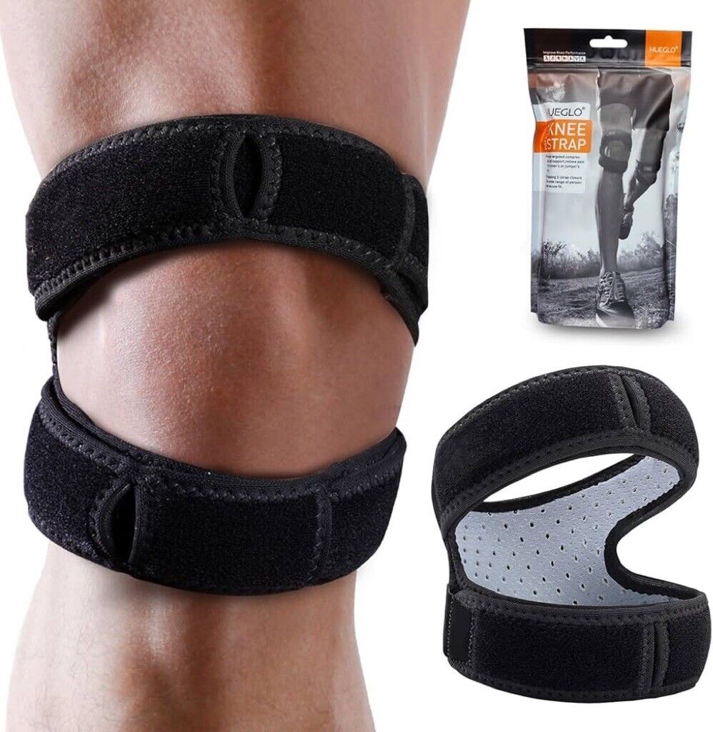 Patellar Tendon Support Strap Small/Medium), Knee Pain Relief Adjustable Neopren