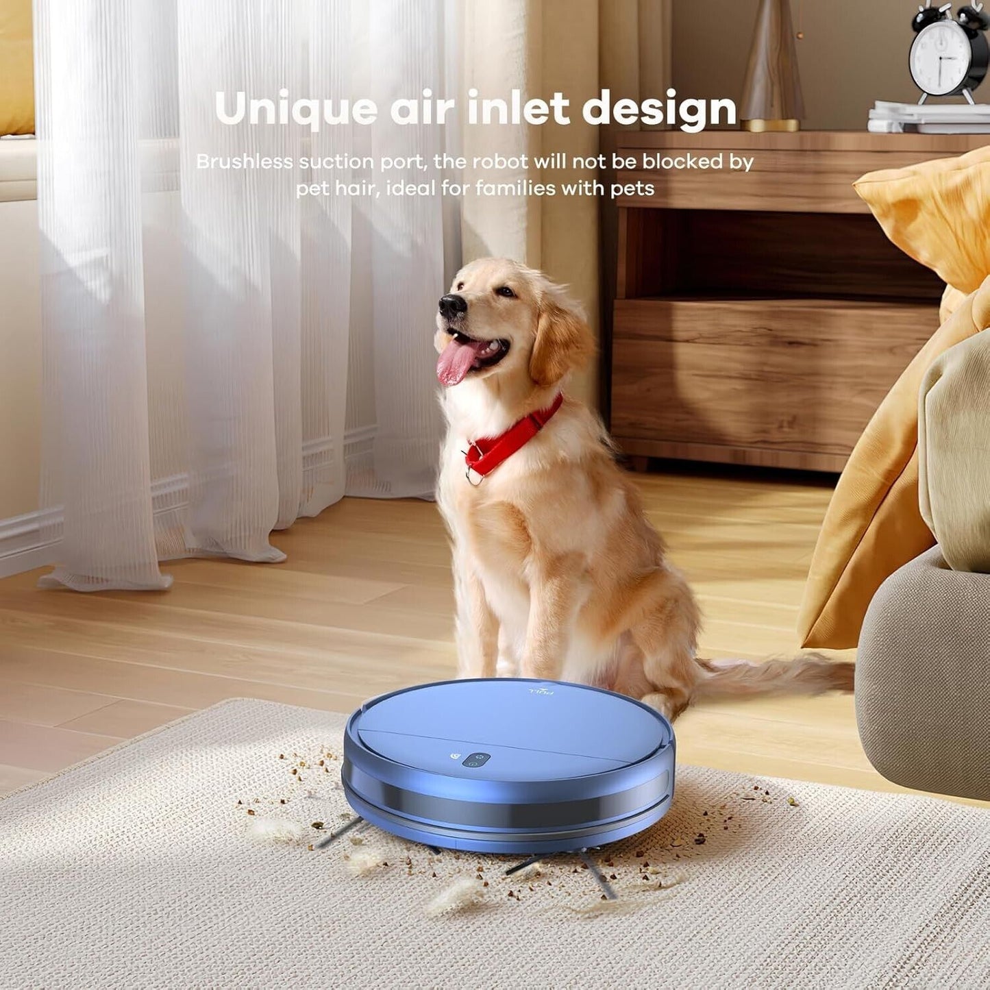 Robot Vacuum and Mop Combo, 2 in 1 Robot Mop and Vacuum, Robotic Vacuum Cleaner