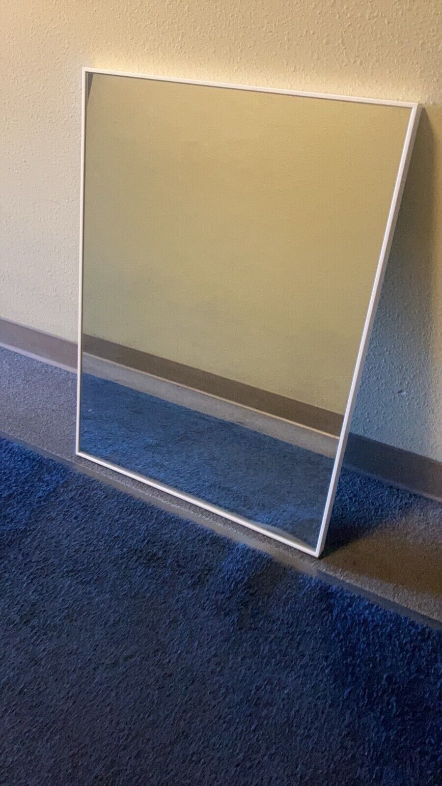 37×25inch Inch Rectangle Metal Mirror, Modern Bathroom Vanity Mirror, Anti Rust,