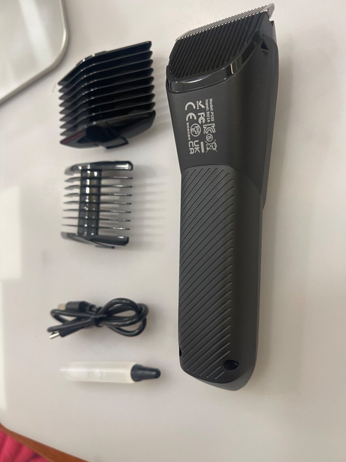 Pet Clipper Dog Hair Trimmer, Versatile Cutting Lengths Cordless Clipper