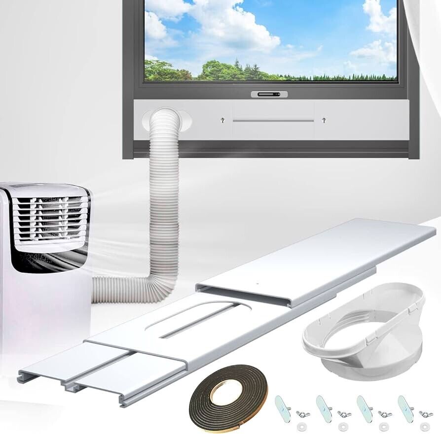 Portable AC Window Vent kit,Universal Portable Air Conditioner Window Kit