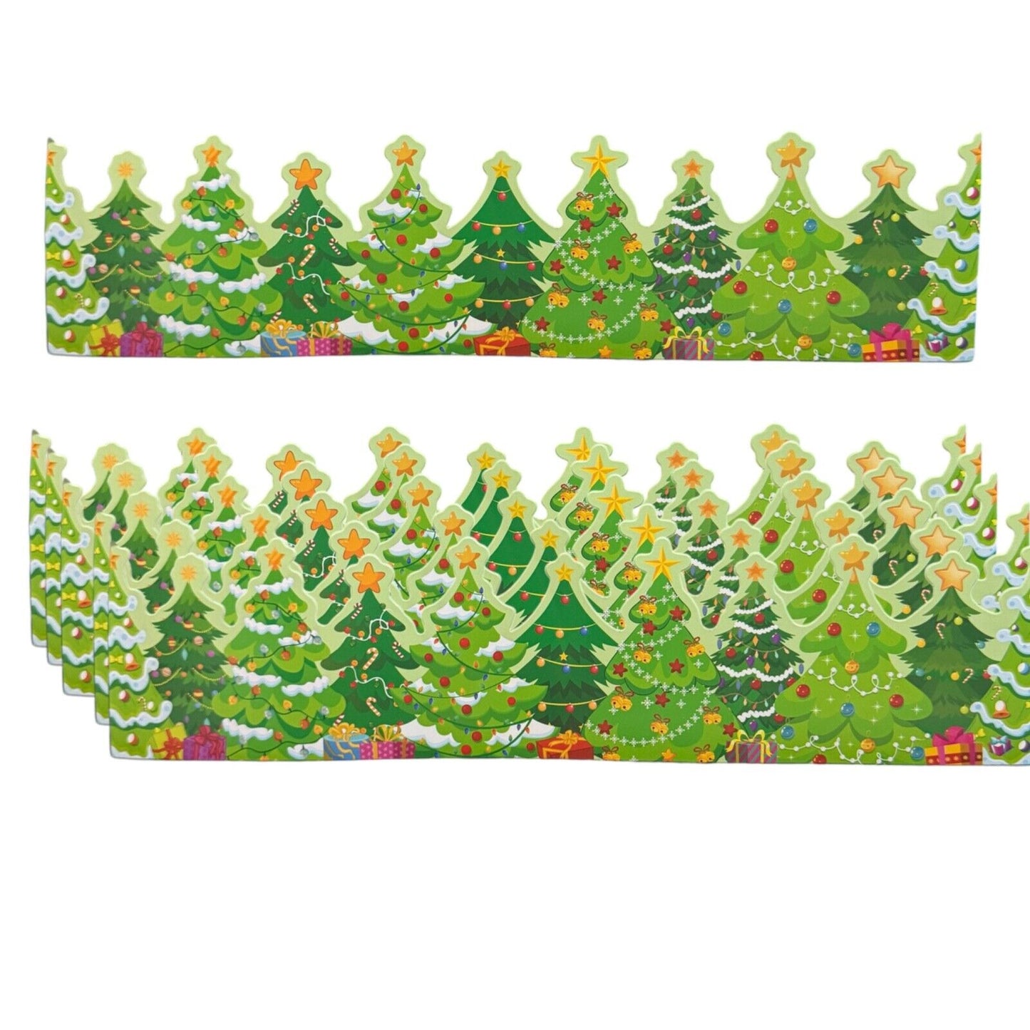 Christmas magnetic bulletin board borders, Christmas wreath lights magnet decora