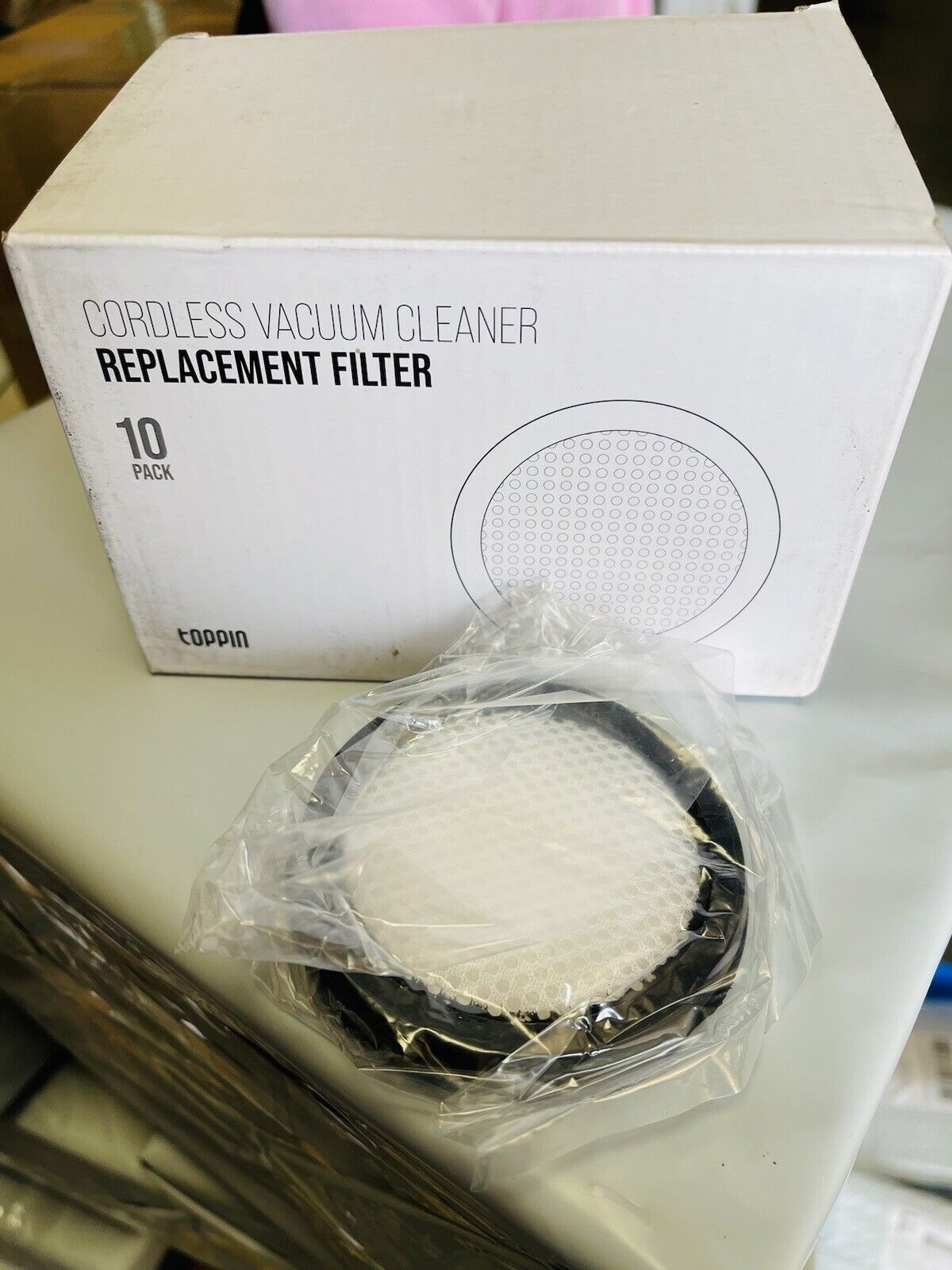 10xReplacement filters for vacuum TOPPIN TPVC001 TPVC003 TPVC004 NOT fit TPVC002