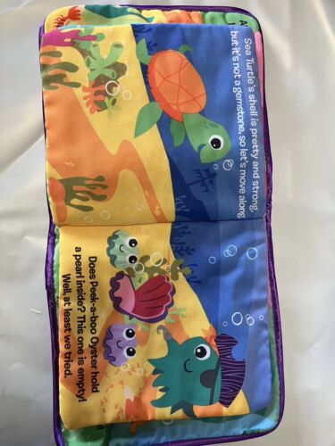 Soft Baby Cloth Book Touch & Feel Crinkle Baby Toy for Infants