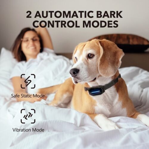 Dog Bark Collar - -Barking Shock Collar-two safe training modes