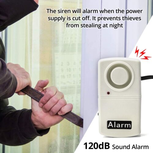 Power Failure Alarm, Automatic Power Cut Failure Outage Alarm 120db