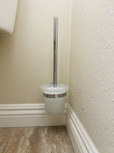 Toilet Brush Holder No Drilling Toilet Brush Stainless Steel