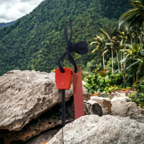 Outdoor Survival Magnesium Flint Stone Fire Starter Emergency Lighter Camping