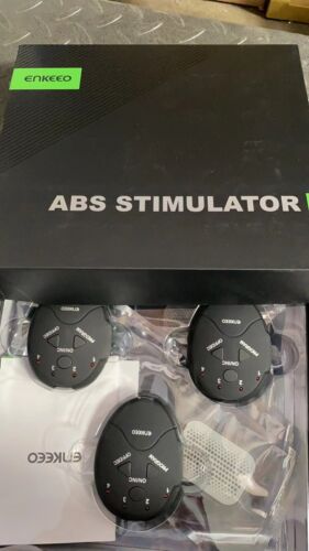 3Pack Abs Stimulator, Muscle Toner Portable Muscle Trainer, Intelligent Wireless