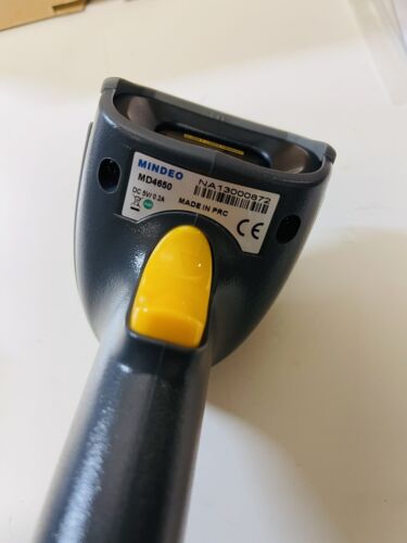 NEW MD4650_Handheld Laser Barcode Scanner Wired barcode scanner Not Wireless民德扫描