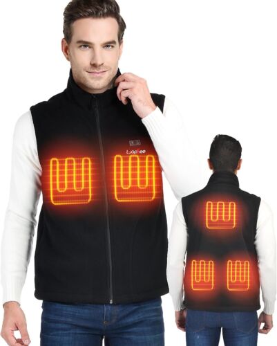 Size XXL-Heated Vest for Men with Battery Pack Included, Lightweight