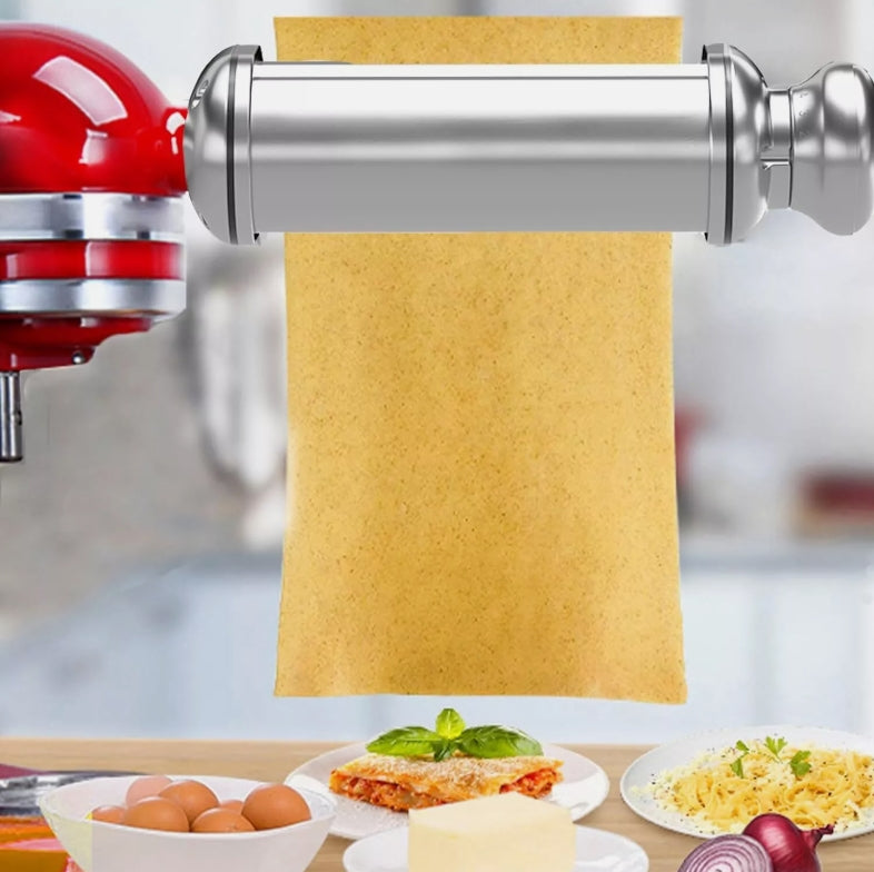 Pasta Maker Attachment Dough Roller for All Kitchenaid Mixers,Spaghetti Cutter..