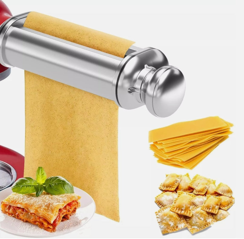 Pasta Maker Attachment Dough Roller for All Kitchenaid Mixers,Spaghetti Cutter..