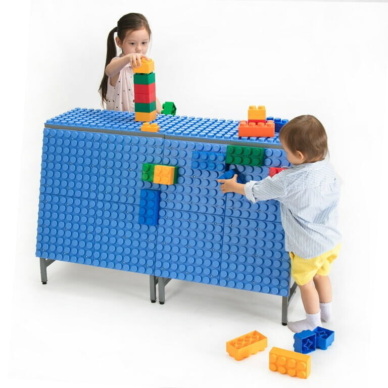 UNiPLAY Single-Sided Play Station — Early Learning Soft Building Blocks,