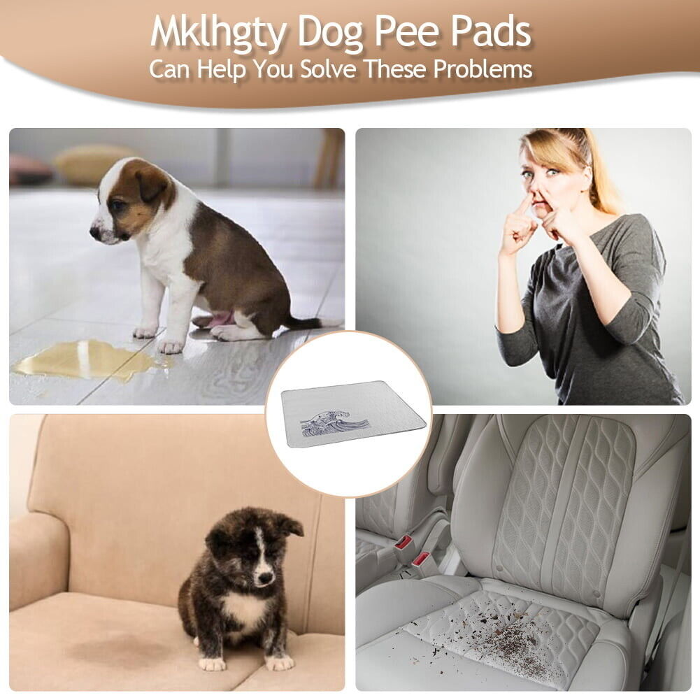 Washable Dog Pee Pads - Reusable Pet Training Pads