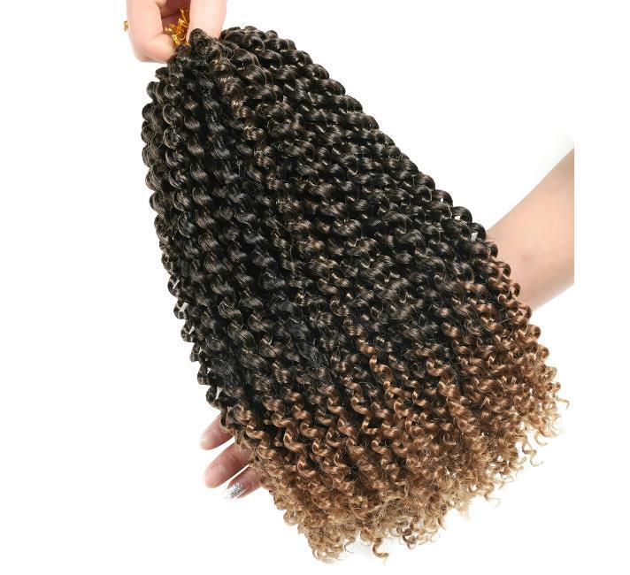 Passion Twist Hair 24 Inch 7 Packs Water Wave Crochet Hair Briads Pre-looped Bra