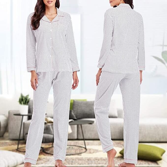 Women's Soft Pajama Set Two Piece Pajama Set Comfort Pajamas LY888_2