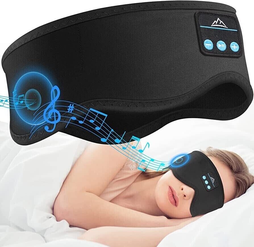 Sleep Headphones - Headband Headphones - Bluetooth Headband Sleep