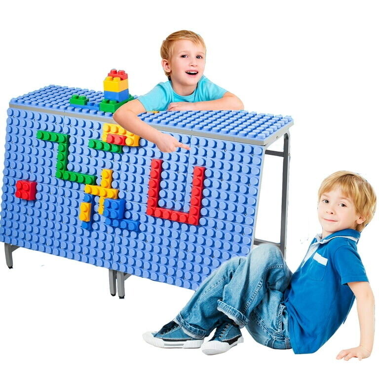 UNiPLAY Single-Sided Play Station — Early Learning Soft Building Blocks,