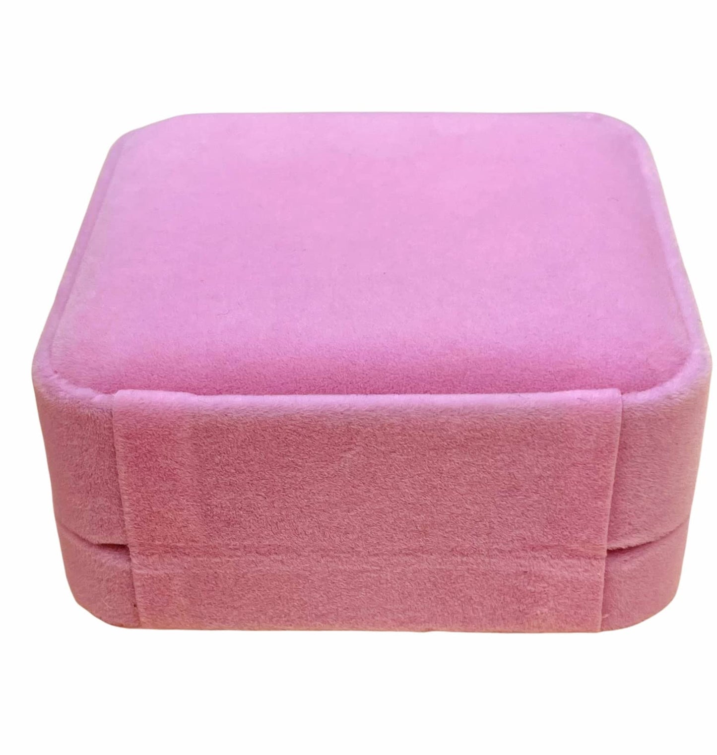 2 PCs Pink Velvet Bangle Gift Box Bracelet Storage Bracelet box