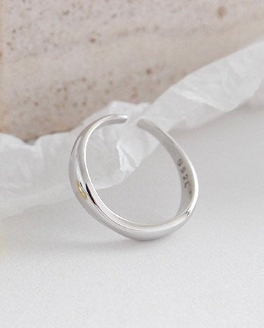 Rings Irregular shape US Seller S925 Sterling Silver Rings Christmas gift with box F05