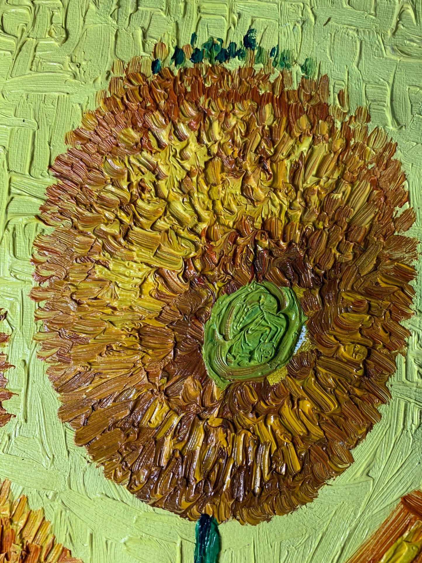 24.5in×36in van Gogh‘s Sunflower Oil on canvas