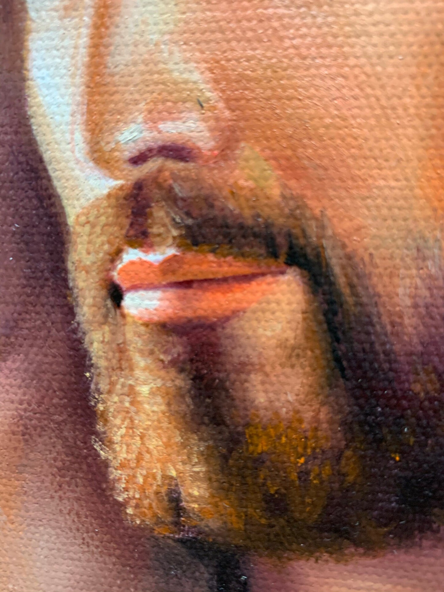 100% hand-painted 36in x24in Jesus oil paintings