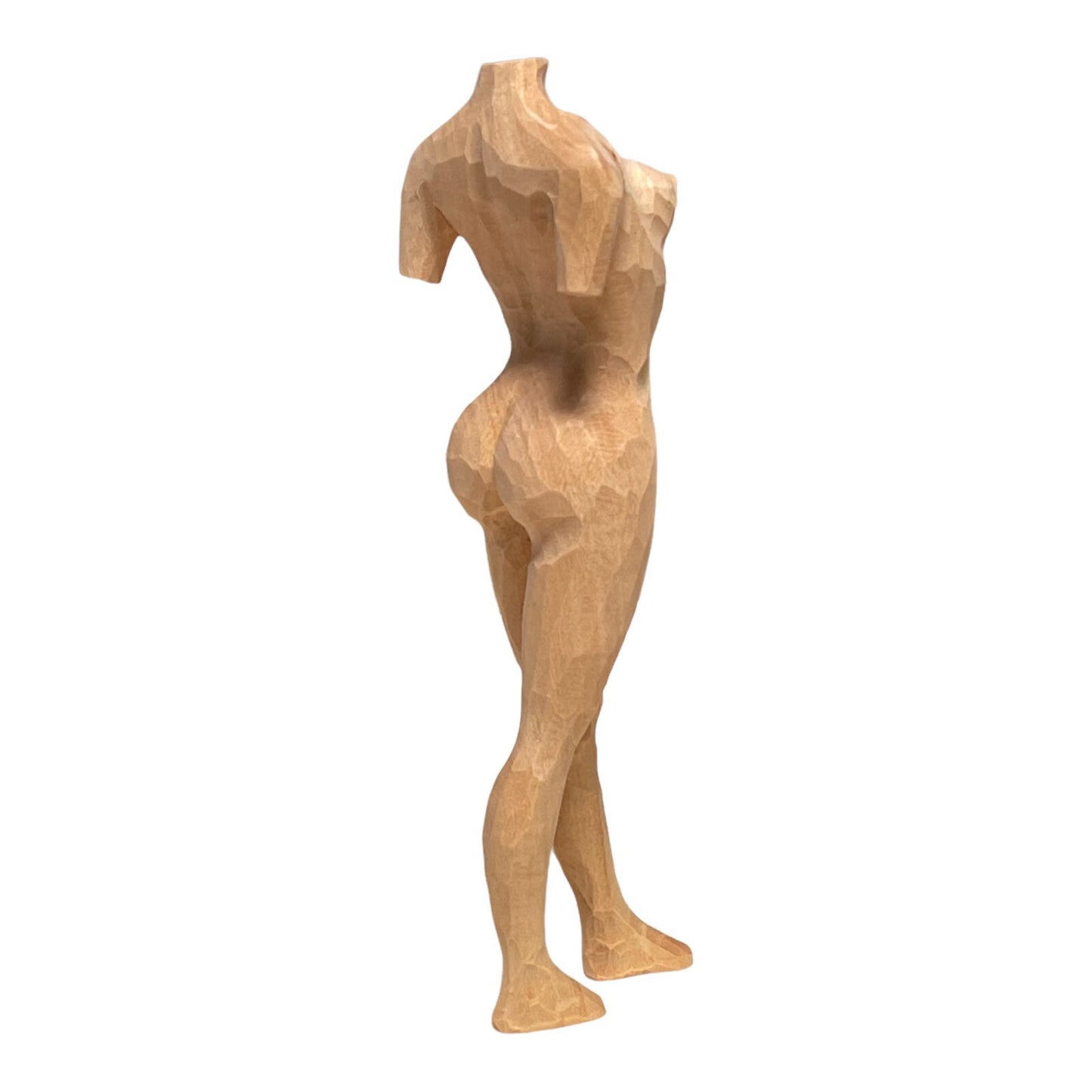 YEEYAYA 6”body Statue Wood sculpture Venus woodcarving Hand Carved Wood Figurine  home Decor Room decor handmade