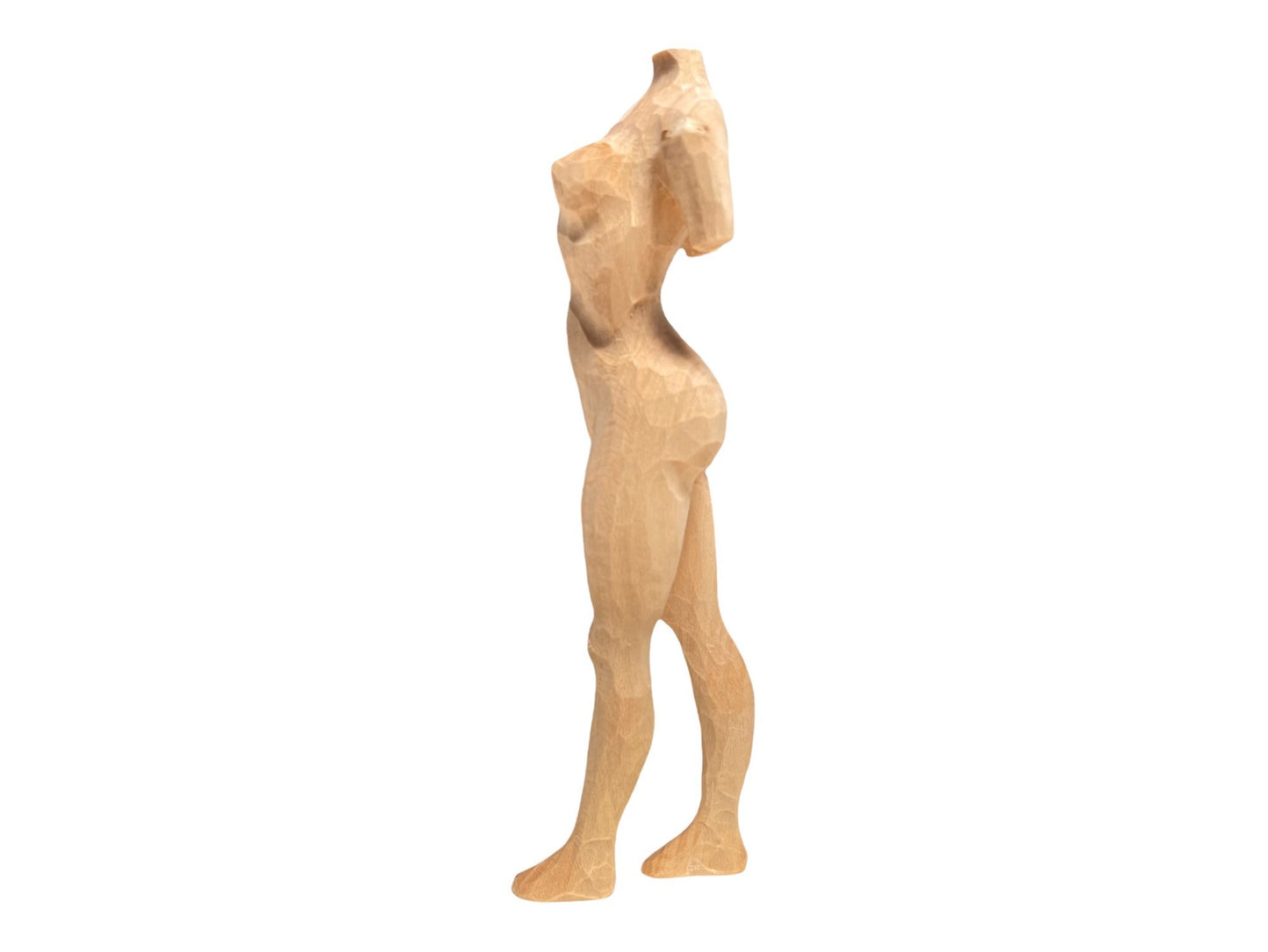 YEEYAYA 6”body Statue Wood sculpture Venus woodcarving Hand Carved Wood Figurine  home Decor Room decor handmade